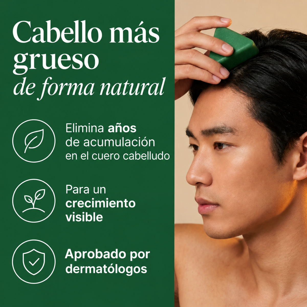 Barra Coreana Reparadora para Hombre