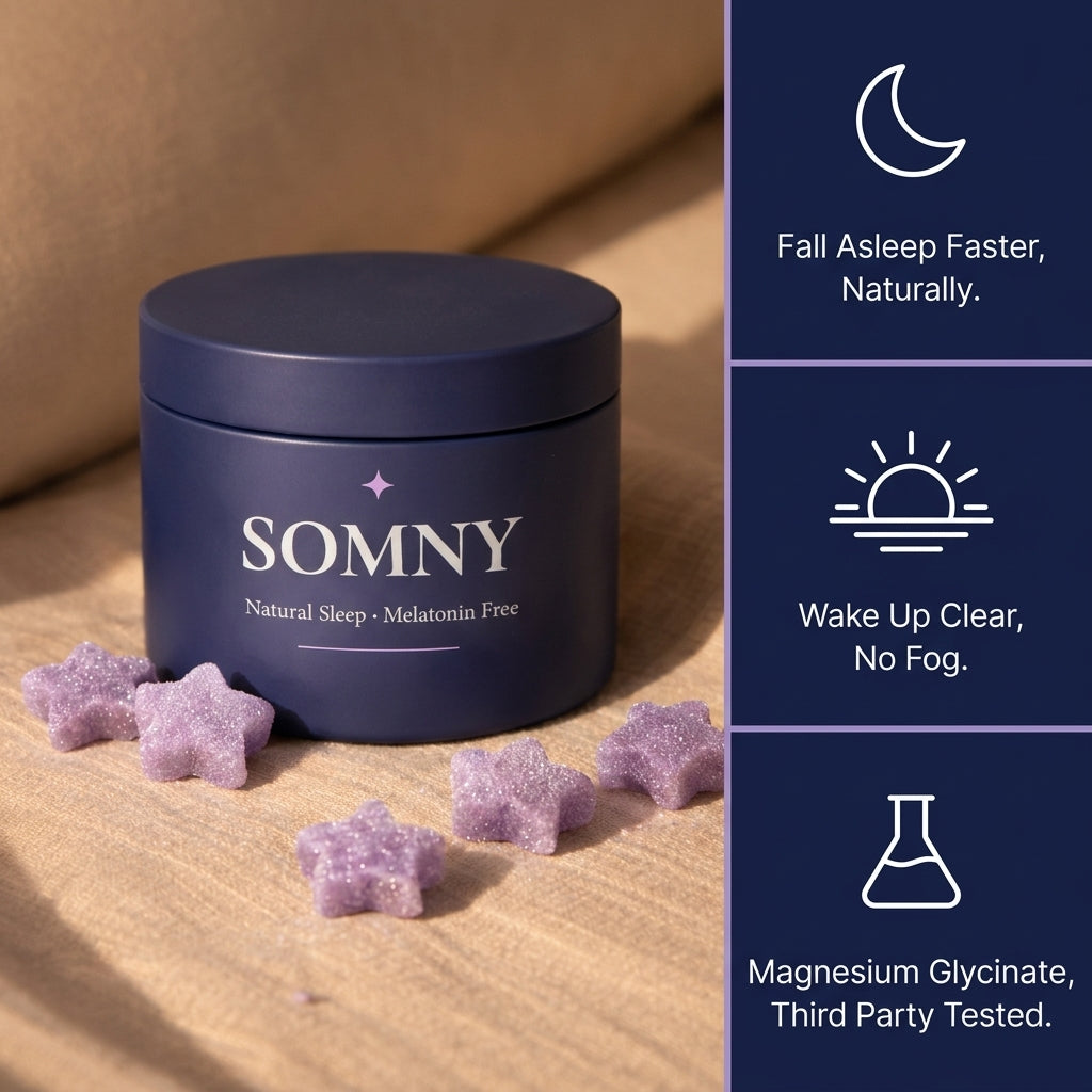 SOMNY Natural Sleep Gummies