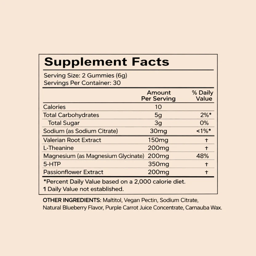 SOMNY Natural Sleep Gummies